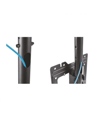 SOPORTE MONITOR AISENS TECHO 23-43 50KG INCLINABLE EXTENSIBLE BLACK