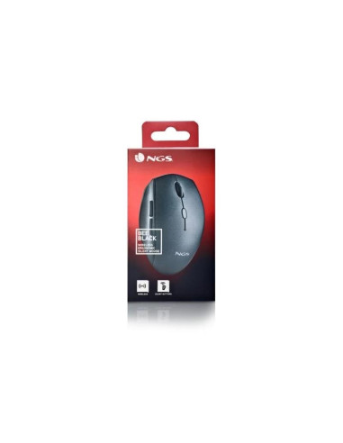 RATON NGS BEE BLACK ERGONOMICO WIRELESS SILENT BLACK