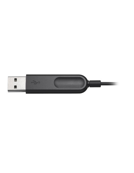 AURICULARES+ MICROFONO LOGITECH H340 USB BLACK