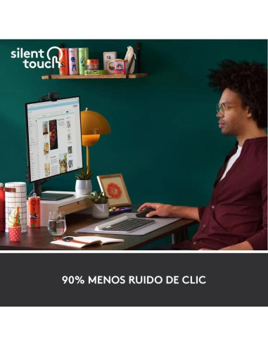 RATON LOGITECH SIGNATURE M650 M WIRELESS BLACK