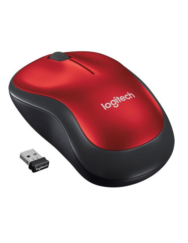 RATON LOGITECH M185 WIRELESS RED