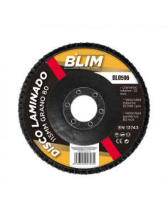 DISCO LAMINADO 115MM GRANO 80 BLIM