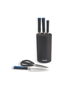 SET 6 PIEZAS TACOMA ORGANIZADORA | CUCHILLOS SANTOKU | TIJERAS SOLID PRO