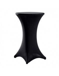 FUNDA PARA MESA DE COCTEL 110X80 NEGRA SUNGARDEN