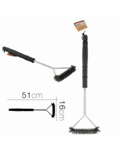 CEPILLO PARA LIMPIAR BARBACOAS 51CM