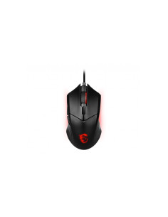 Raton msi clutch gm08 gaming usb tipo-a optico 4200dpi negro
