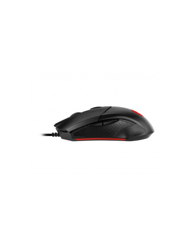 Raton msi clutch gm08 gaming usb tipo-a optico 4200dpi negro
