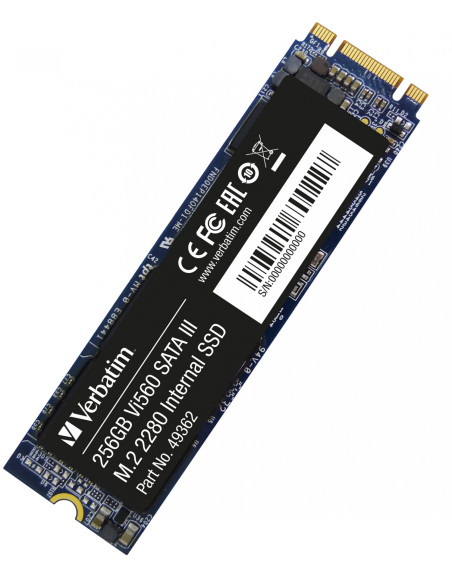 Disco ssd Verbatim Vi560 S3 M.2 SSD 256 GB 49362