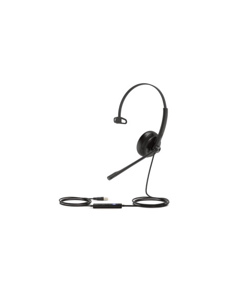 Yealink UH34 Mono Teams Auriculares diadema usb tipo-a negro