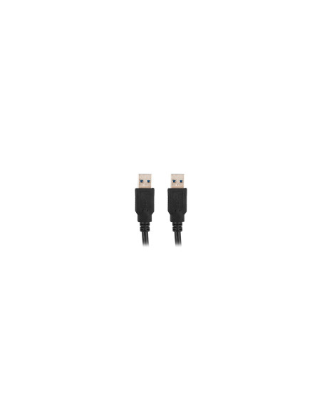 Lanberg CA-USBA-30CU-0018-BK cable USB 1,8 m USB 3.2 Gen 1 (3.1 Gen 1) Negro