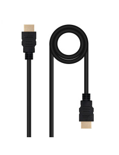 Nanocable Cable HDMI V2.0 4K@60Hz 18Gbps A/M-A/M, 5.0 m, Negro