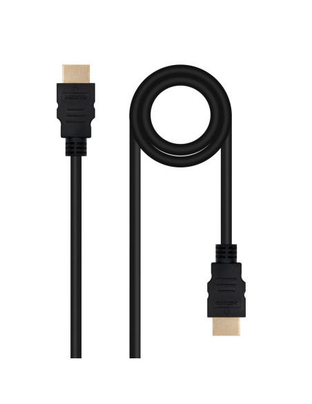Nanocable Cable HDMI V2.0 4K@60Hz 18Gbps A/M-A/M, 5.0 m, Negro