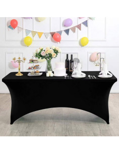 FUNDA PARA MESA DE RESINA 180X74X74CM NEGRA SUNGARDEN 2