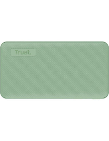 POWERBANK TRUST PRIMO SLIM 10000MAH X2 USB-A + USB-C + MICRO-USB ECO GREEN