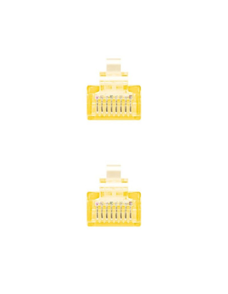 CABLE DE RED CAT.6 UTP FLEX 2M NANOCABLE YELLOW