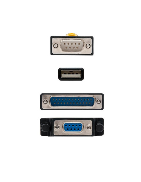 CABLE SERIE - USB 2.0 AM/RS232 1.8M NANOCABLE