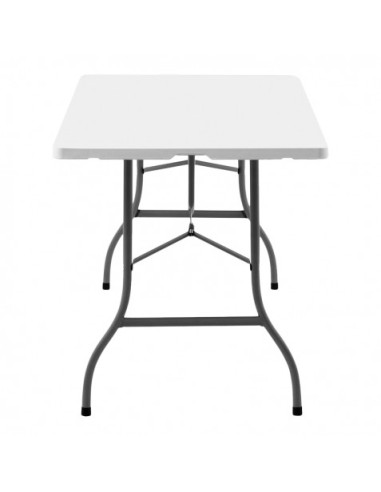 MESA DE RESINA PLEGABLE 152X70X74CM 3.5CM SUNGARDEN