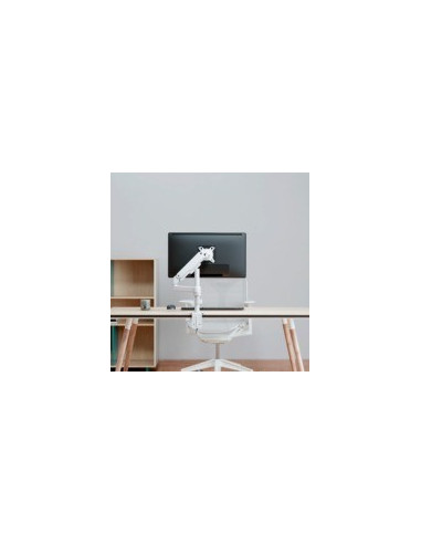 SOPORTE DE MESA TV/MONITOR AISENS 17 - 32 1 BRAZO GIRATORIO/INCLINABLE WHITE