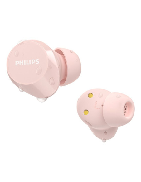 AURICULARES + MICROFONO PHILIPS TAT1209PK WIRELESS 6H ROSE