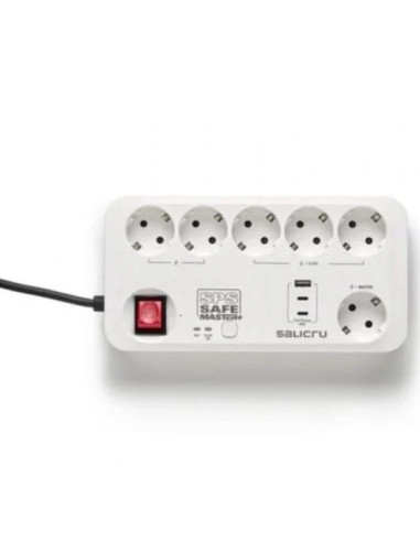 REGLETA SALICRU SPS SAFE MASTER+ 6 SCHUKO