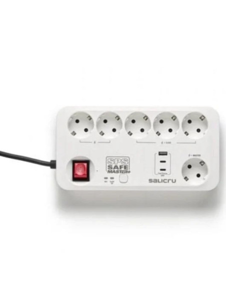 REGLETA SALICRU SPS SAFE MASTER+ 6 SCHUKO