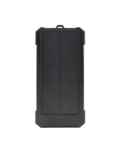 POWERBANK GEMBIRD SOLAR 10000MAH USB-C BLACK