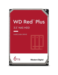 DISCO DURO WESTERN DIGITAL 6TB 3,5 RED PLUS NAS SATA3 256MB
