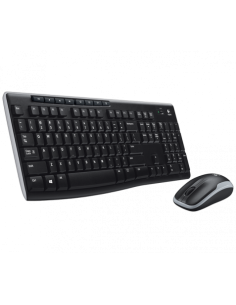 TECLADO+RATON LOGITECH MK270 WIRELESS NEGRO