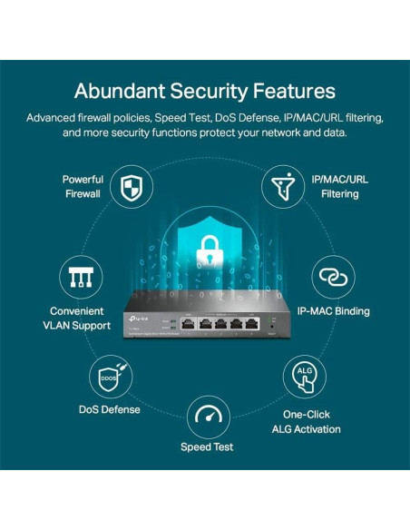 ROUTER TP-LINK TL-ER605 VPN MULTI WAN