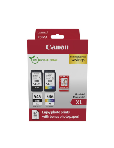 Canon 8286B011 cartucho de tinta 2 pieza(s) Original Negro, Cian,
