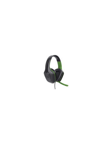Trust GXT 415X ZIROX Auriculares Alámbrico Diadema Juego Negro, Verde