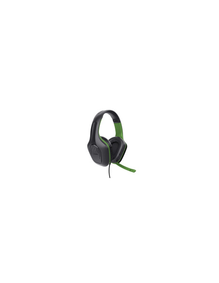 Trust GXT 415X ZIROX Auriculares Alámbrico Diadema Juego Negro, Verde