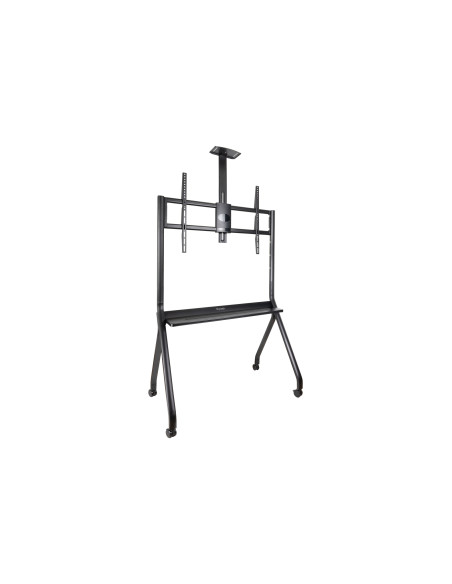 TooQ iStar Soporte de Suelo con Ruedas para Pantallas 55"- 100", Negro