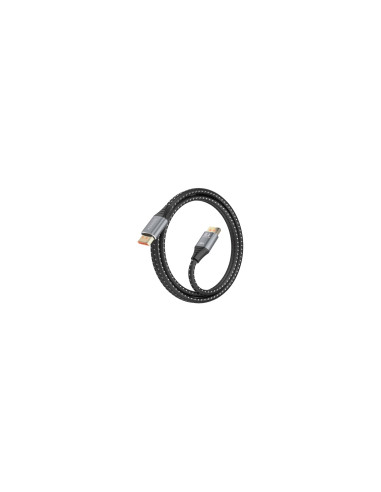 AISENS Cable DisplayPort V2.1 16K@60Hz 80 Gbps, DP/M-DP/M, Negro, 1.5m
