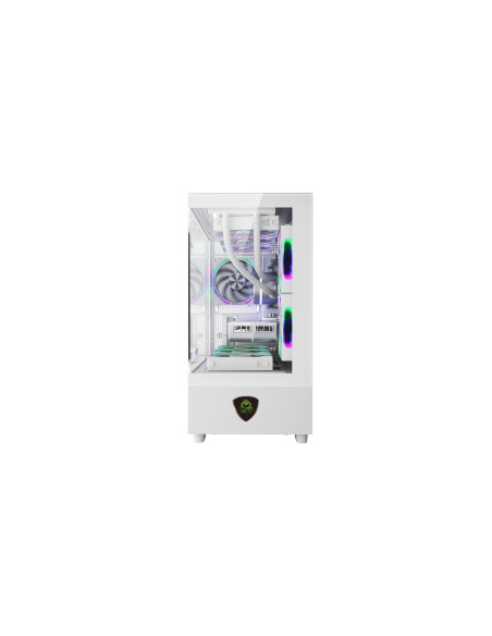 Keep Out XC-301W GLASS Caja de PC Micro ATX