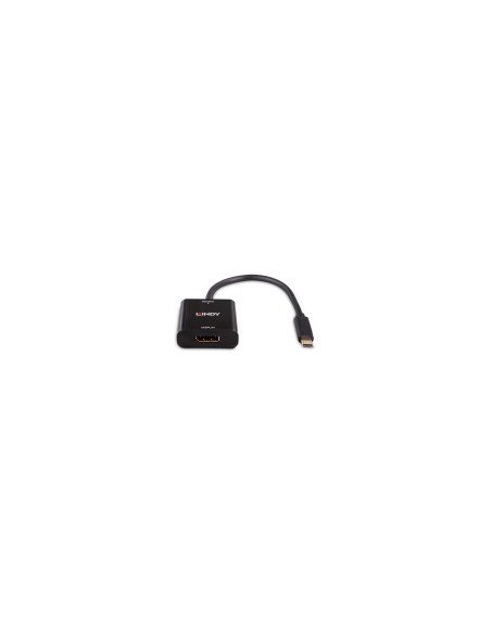 Lindy 43269 Adaptador gráfico USB 3840 x 2160 Pixeles Negro