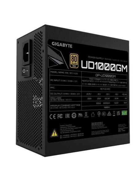 FUENTE DE ALIMENTACION GIGABYTE 1000W 80+ MODULAR ATX GOLD