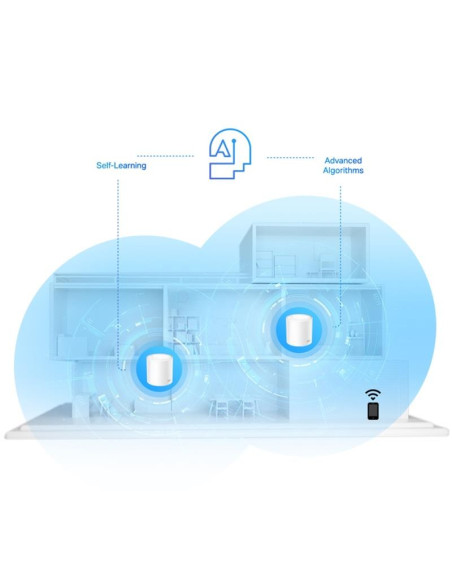 WIRELESS REPEATER TP-LINK AX1800 HOME MESH PACK 3 DECO X20