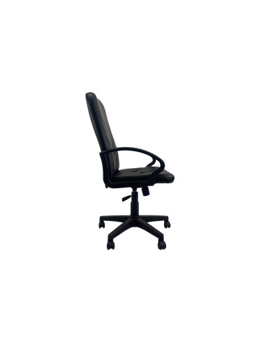 UNISIT Sillón dirección DANTE cuero negro