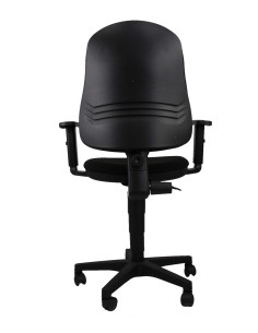 UNISIT Silla Administrativa Contacto Permanente SIMPEL negra Reposabrazos ajustables 2