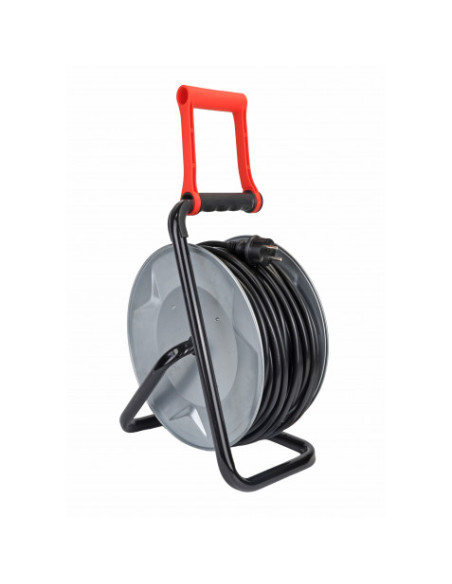 ENROLLACABLE METAL CON TAPAS 40 METROS 3GX2.5MM MADER