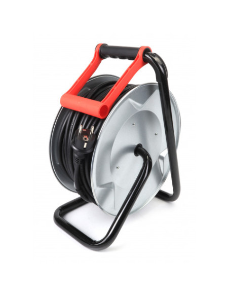 ENROLLACABLE METAL CON TAPAS 40 METROS 3GX2.5MM MADER