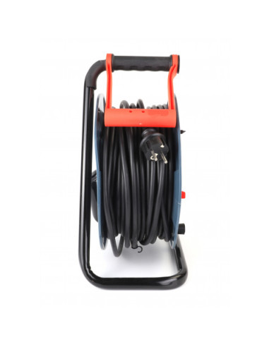 ENROLLACABLE PLASTICO CON TAPAS 40 METROS 3GX2.5MM MADER
