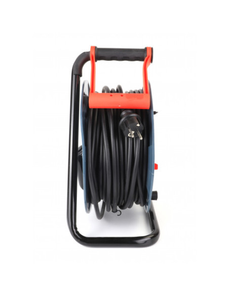 ENROLLACABLE PLASTICO CON TAPAS 40 METROS 3GX2.5MM MADER