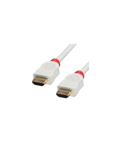 Lindy 41413 cable HDMI 3 m HDMI tipo A (Estándar) Rojo, Blanco