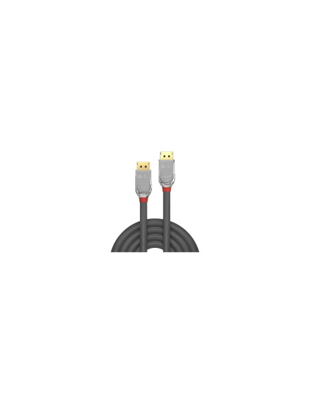 Lindy 36300 cable DisplayPort 0,5 m Gris