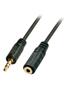Lindy 35654 cable de audio 5 m 3,5mm Negro