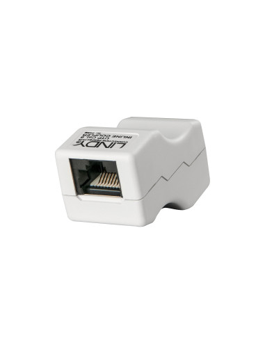 Lindy 34009 cambiador de género para cable RJ45 Gris