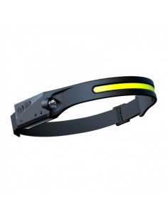 LINTERNA LED DE CABEZA FRONTAL LED 350LM + 200LM Y SENSOR DE MANOS ELBAT 2