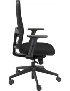 Silla Administrativa Sincro Blaze UniSit negra Reposabrazos ajustables incluidos 2